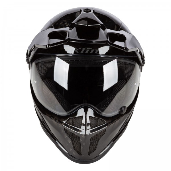 Klim Krios Karbon Adventure Helmet ECE/DOT - Gloss Black