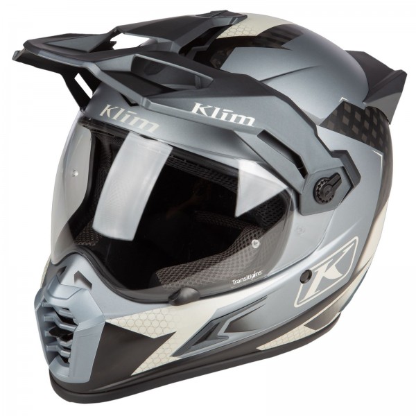 Klim Krios PRO Adventure Helmet ECE 22.06 - Charger Gray