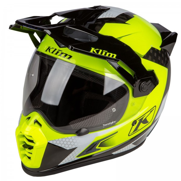 Klim Krios PRO Adventure Helmet ECE 22.06 - Charger HI-VIS
