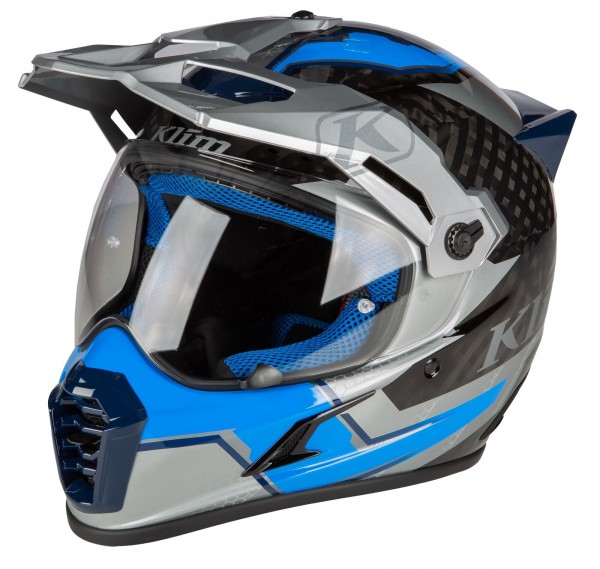 Klim Krios PRO Adventure Helmet ECE 22.06 - Ventura Electric Blue