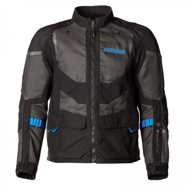 Klim Baja S4 Jacket - BLACK/KINETIC BLUE
