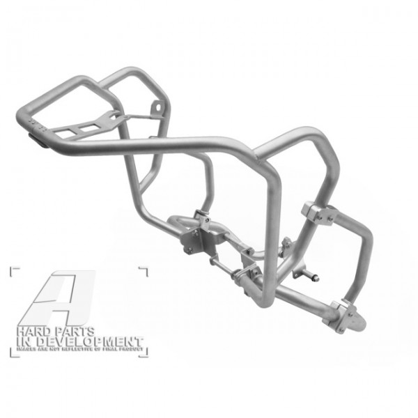 AltRider Crash Bars for the Honda CRF1100L Africa Twin ADV Sports with headlight bracket - Red