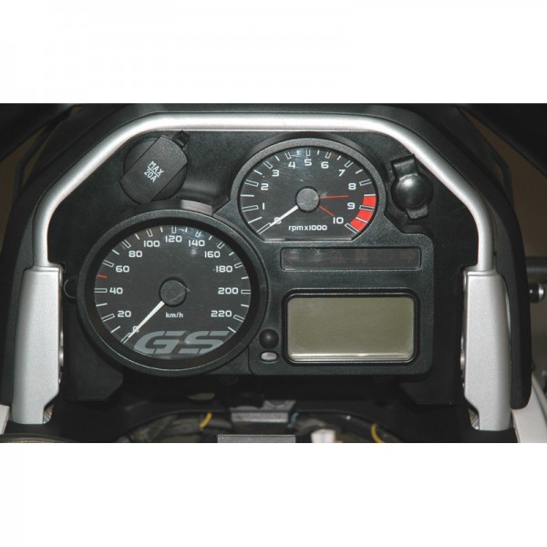 Touratech Cockpit cover 2 *tachometer unit* w small and big socket BMW R1200GS -2012/R1200GSA -2013