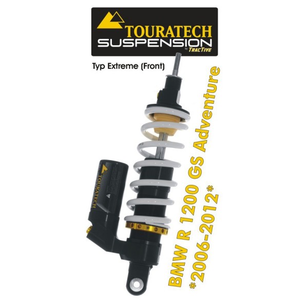 Touratech Suspension *front* shock absorber for BMW R1200GS Adventure 2006-2013 type *Extreme*