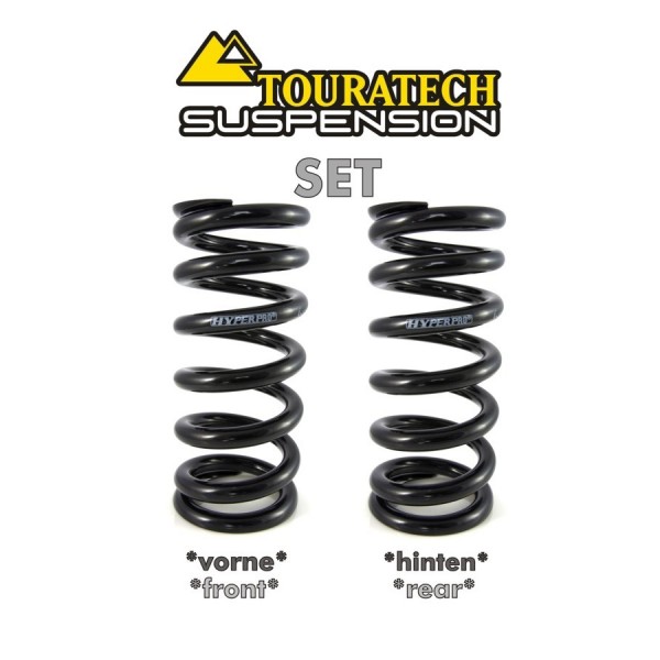 Touratech Progressive Replacement springs for front and rear shock absorber R1200GS LC/R1250GS