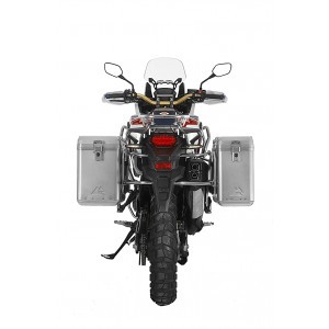 Touratech ZEGA Mundo pannier system 31/38 litres with S/S rack for Honda CRF1000L Africa Twin 16-17
