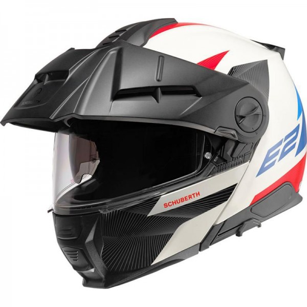 Schuberth E2 Adventure Helmet - Defender White