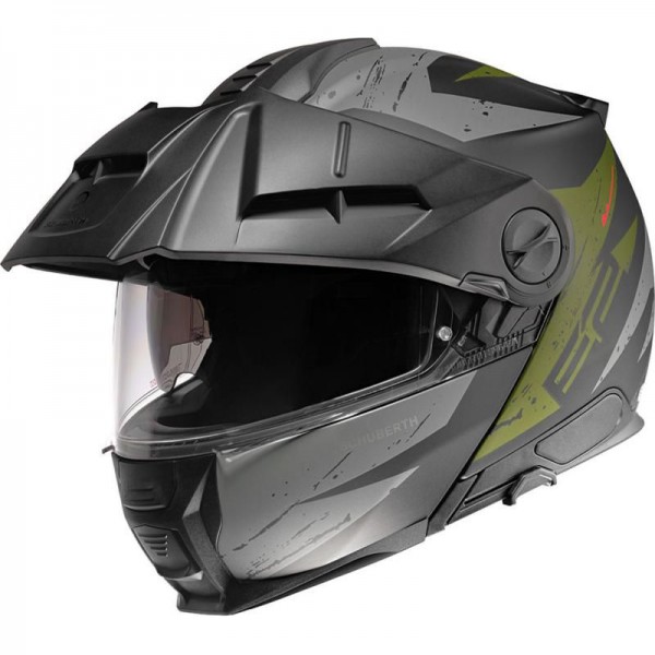 Schuberth E2 Adventure Helmet - Explorer Green
