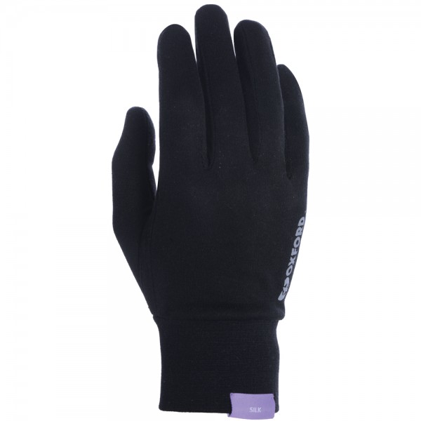 Oxford Silk Gloves BLACK
