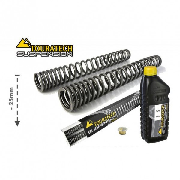 Touratech Progressive fork springs for BMW F850GS/BMW F850GS Adventure from 2018 -25mm lowering